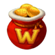 christmas coin wild symbol