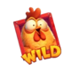 cluckin wild spins wild symbol