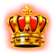 dazzling crown symbol wild