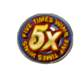 five times wins wild symbol