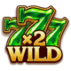 flame rush green wild symbol