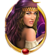 gameart lady luck wild symbol