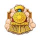 golden railway journey wild symbol