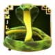 golden serpent wild symbol