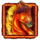mustang money 2 energized wild symbol