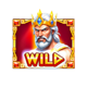 poseidon the deep king wild symbol