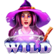 spooky skull wild woman symbol