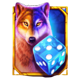 wolf gold dice wild symbol