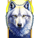 wolf thunder symbol wild