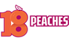 18Peaches logo