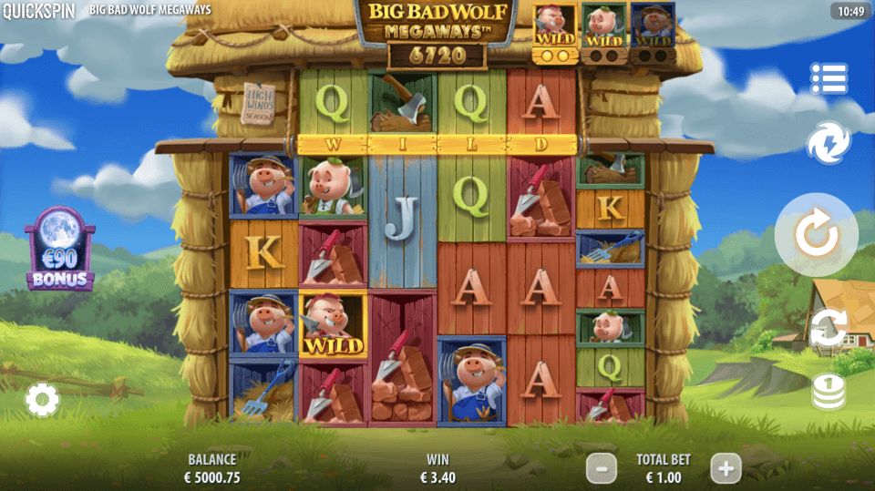Big Bad Wolf Megaways Free Spins Wins