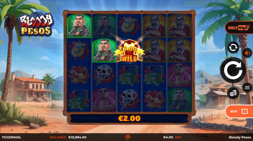Blood Pesos Yggdrasil Game Preview