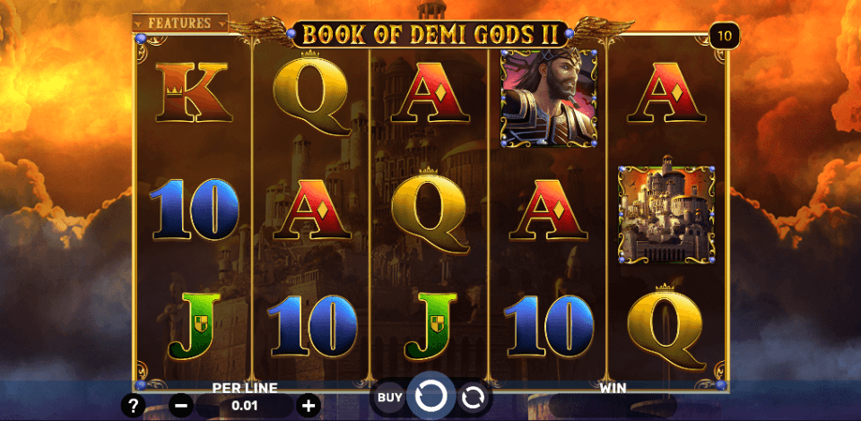 screenshot of book of demi gods II