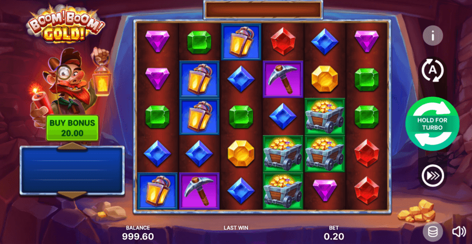 boom boom gold booongo free spins