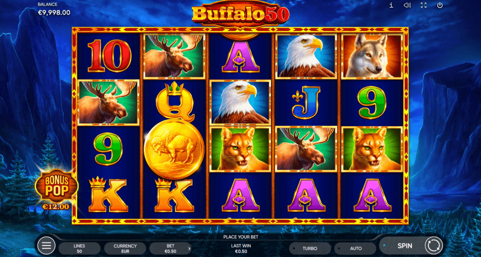 Buffalo 50 Endorphina Game Preview