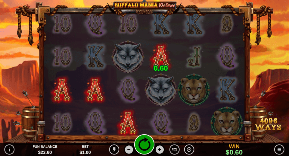 buffalo mania deluxe rtg free spins