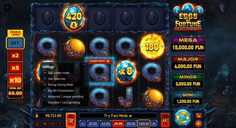 Eggs Of Fortune Wazdan Game Preview