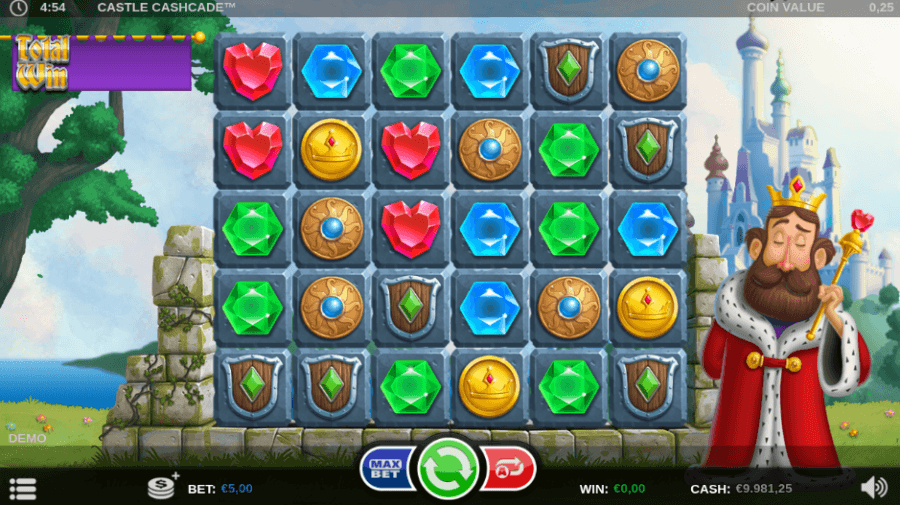 games inc castle cashcade tableau