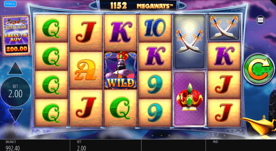 genie jackpots megaways free spins blueprint gaming