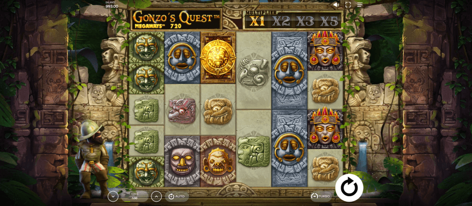 Gonzos Quest Megaways Red Tiger Gaming Free Spins