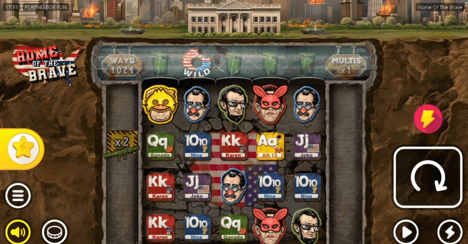 home of the brave spinmybonus nolimit city free spins