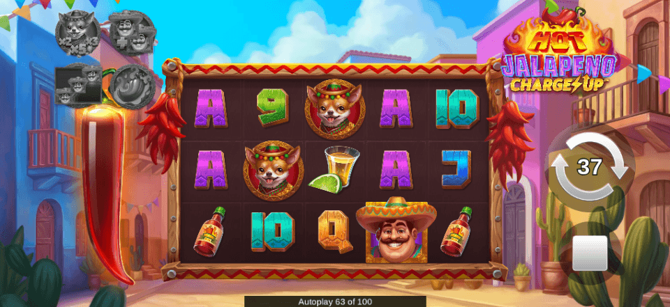 hot jalapeno charge up reelpla free spins