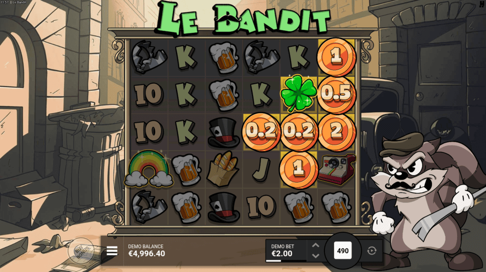 le bandit hacksaw gaming free-spins spinmybonus