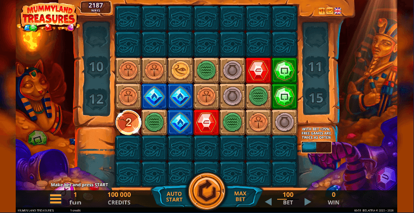 Mummyland Treasures Belatra Games