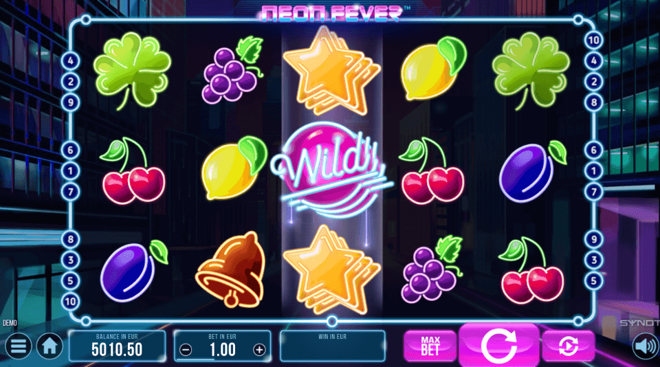 Neon Fever Synot Game Preview