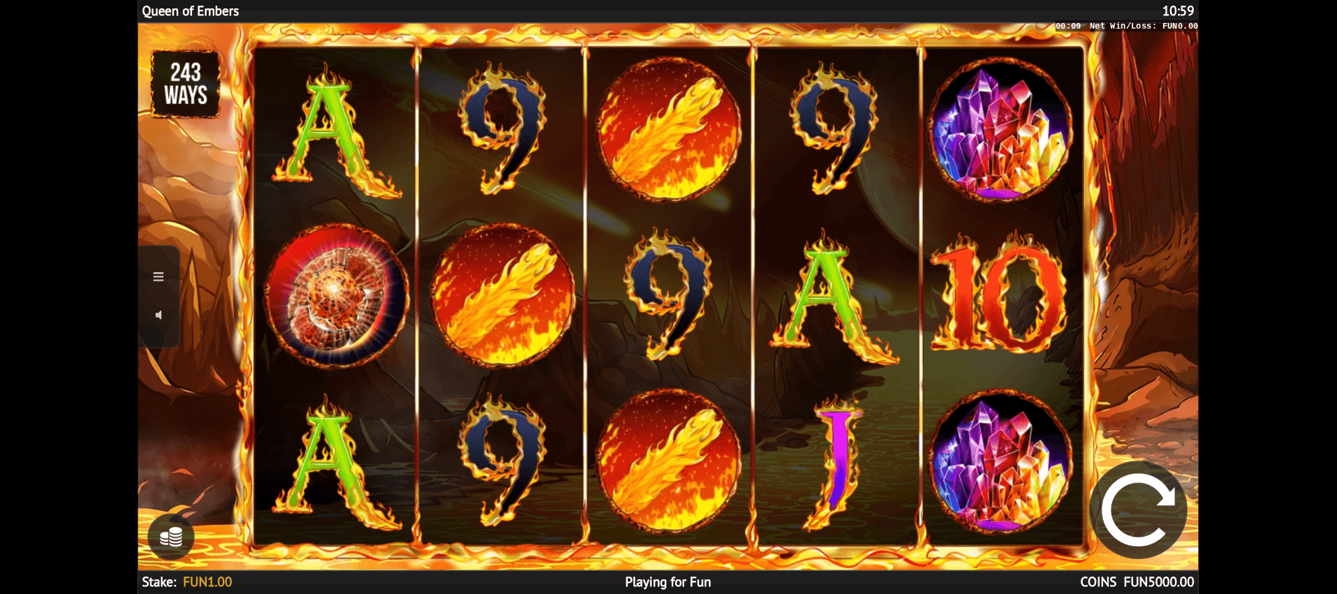 Queen of Embers 1X2 Gaming