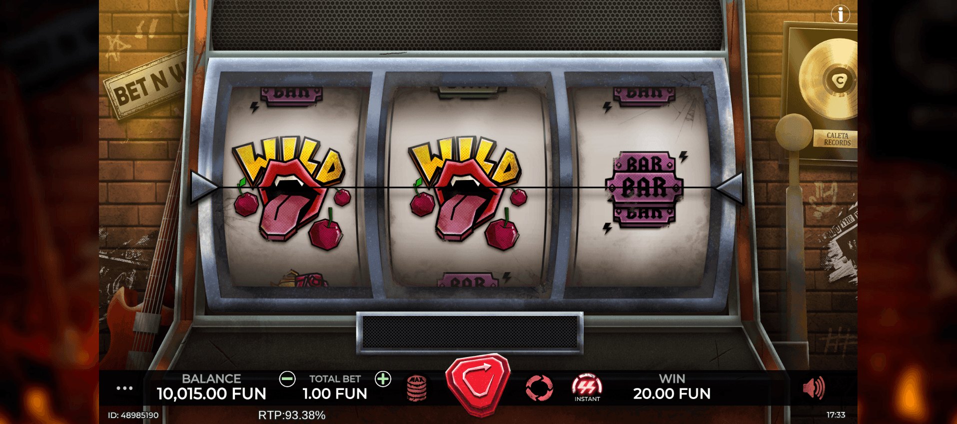 Rock n Reels Caleta Gaming