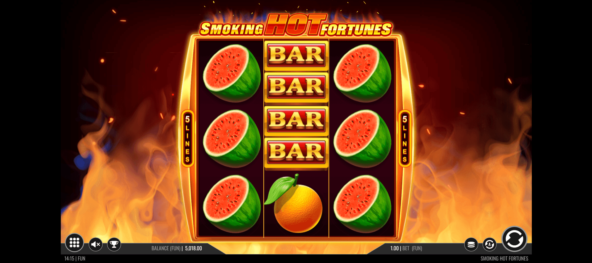 Smoking Hot Fortunes slot