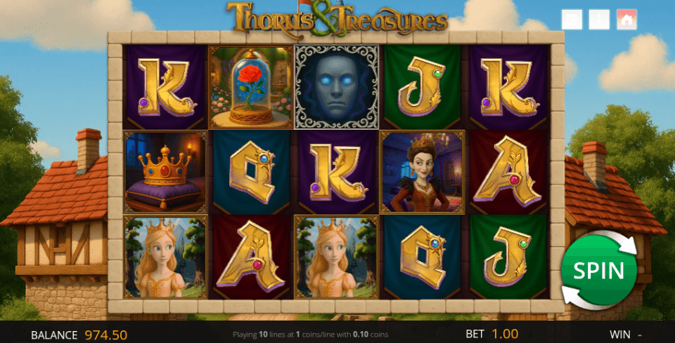 thorns and treasures slot scatter symbol