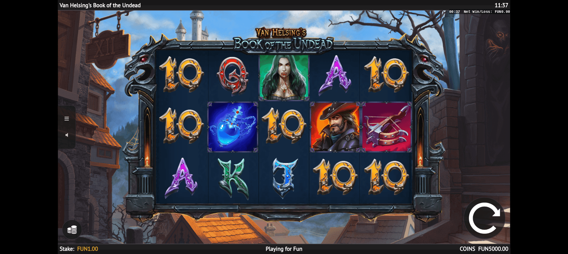 Van Helsing's Book of the Undead 1X2 Gaming