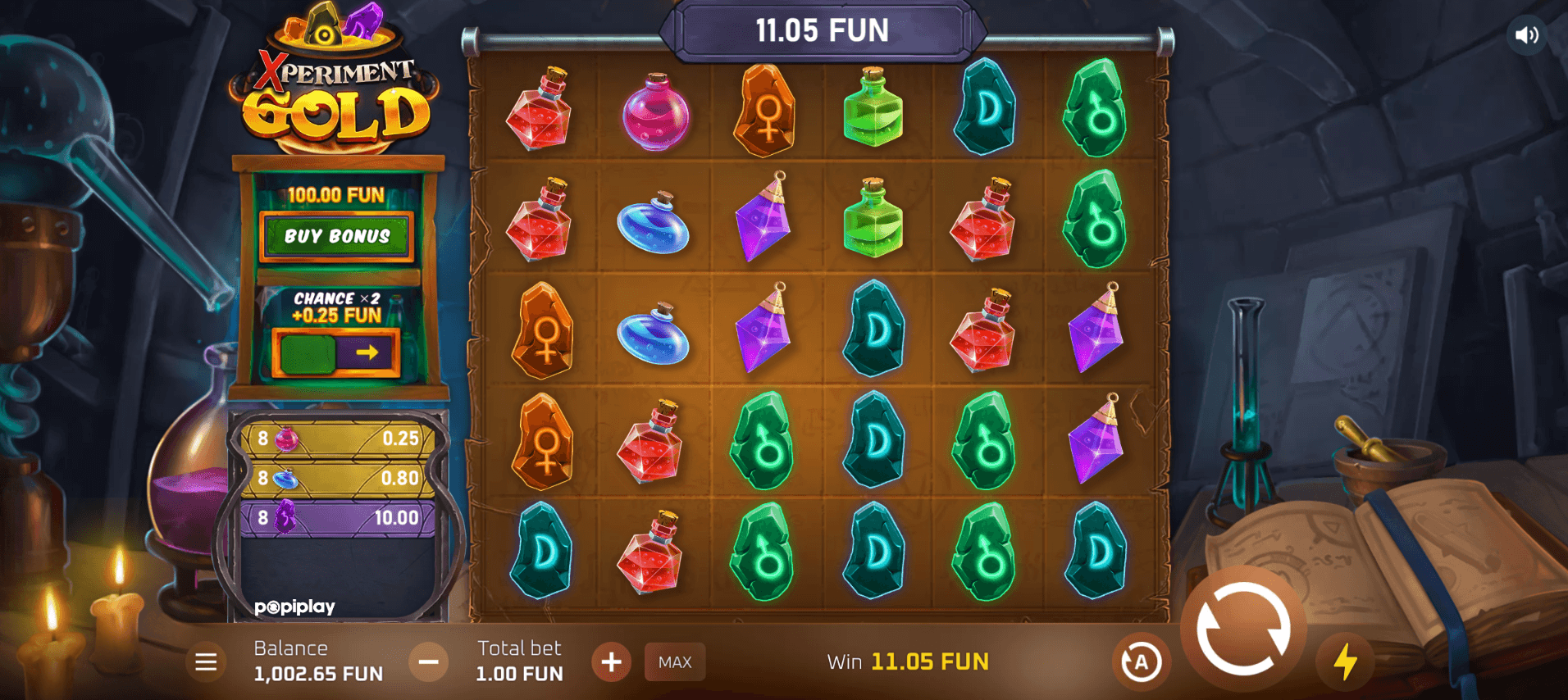 xperiment gold base game